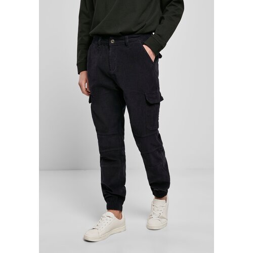 Urban Classics corduroy cargo jogging pants midnight swimsuit Slike