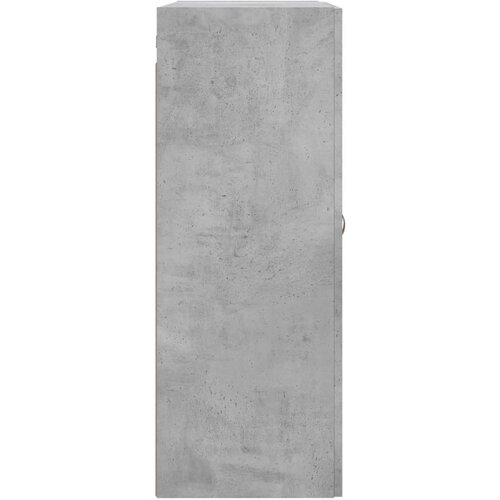  Zidni ormarić siva boja betona 69,5x34x90 cm konstruirano drvo Slike