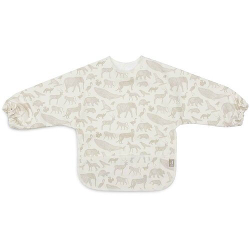 Jollein podbradnjak s rukavima animals olive green Cene