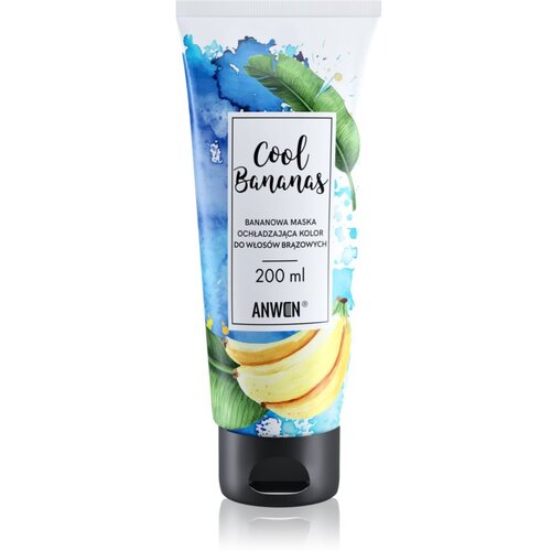 Anwen Cool Bananas barvna maska za rjave in temne odtenke las 200 ml Cene