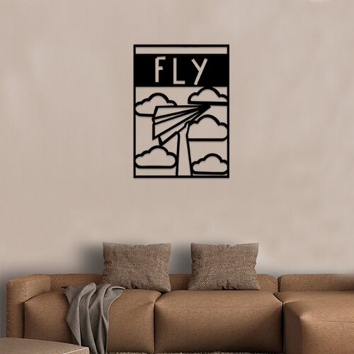 Wallity Zidna dekoracija Fly, Crna Cene
