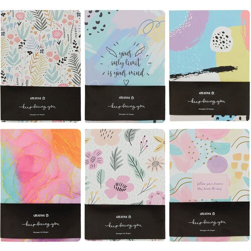  Notes CREATIVE A5 Keep Being You papir u boji 778029 P40 Slike