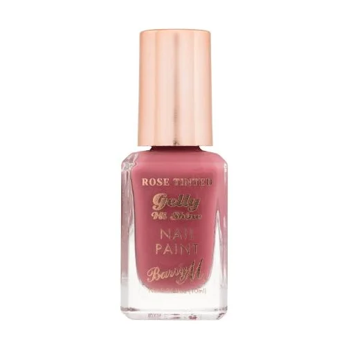 Barry M Gelly Hi Shine Rose Tinted Nail Paint roza lak za nohte 10 ml odtenek Crushed