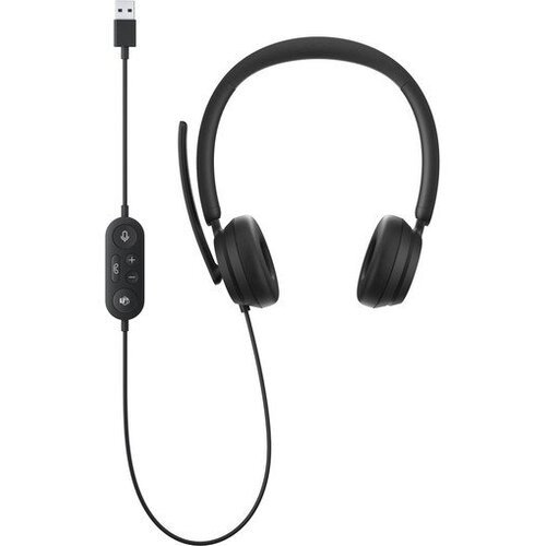 Microsoft Slušalice Modern USB Headset/Mikrofon/USB-A/crne Slike