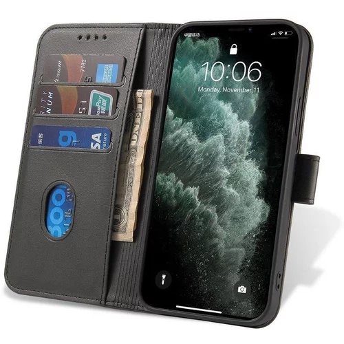 Magnetni etui ovitek za Xiaomi Redmi Note 11 Pro in plus Poco X4 NFC 5G črn