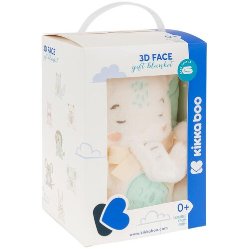  KikkaBoo Baby ćebence sa 3D vezom 75x100 Elephant Time Cene