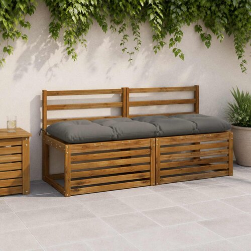  Jastučić za klupu VIANEN 100% poliester Siva 150 x 50 x 12 cm Cijene