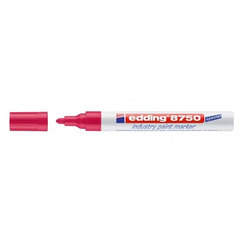 Edding industrijski paint marker E-8750 2-4mm crvena Cene
