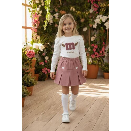 Bluza I suknja komplet kajsija 4-7godina 5+ godine Cene