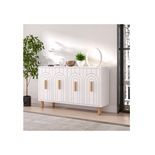 Hanah home komoda tiger white Cene