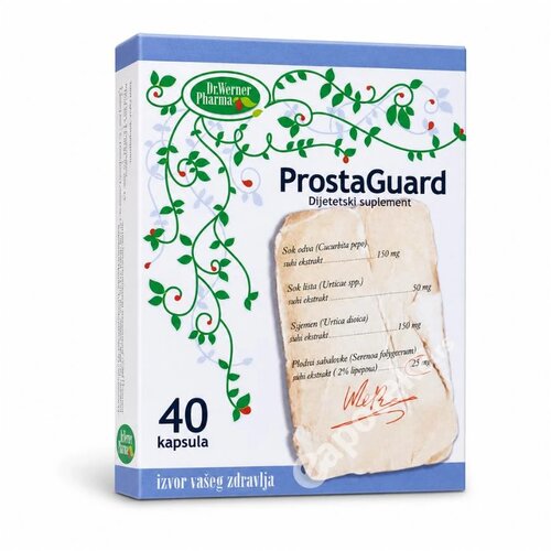 Dr.Werner Pharma Dijetetski suplement ProstaGuard, 40 kapsula Cene