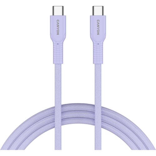Canyon cable OnWire 60CL C-C 60W COLOR Braided 1m Purple Cijene