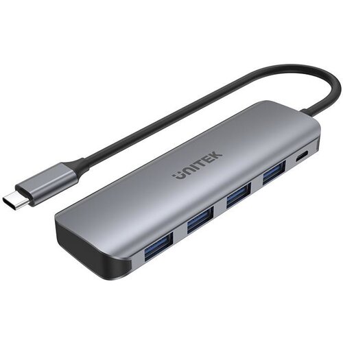 Unitek H1107A interface hub USB 3.2 Gen 1 (3.1 Gen 1) Type-A 5000 Mbit/s Grey Slike