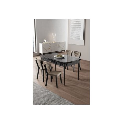 Hanah home Trpezarijski set, 5 dijelova, bež Cijene