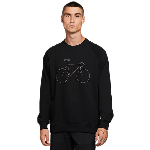 DEDICATED Sweatshirt Malmoe Rainbow Bicycle Black