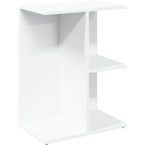 Maison Chic Nočna omarica - Nočna miza - Nočna mizica bela 46,5x29x61 cm inženirski les, (21690083) Cene