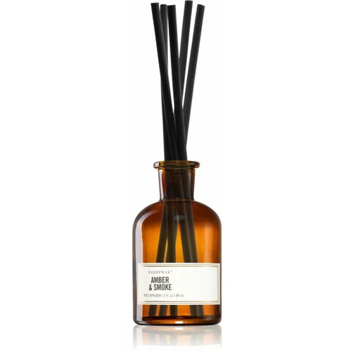 Paddywax Apothecary Amber & Smoke aroma difuzor s polnilom 88 ml