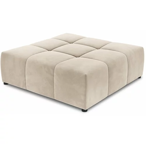 Cosmopolitan Design Bež baršunasti sofa modul Rome Velvet -