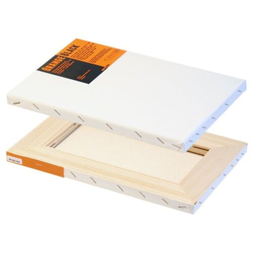Canvars Slikarsko platno Orange Black, 40x90, Belo Cene