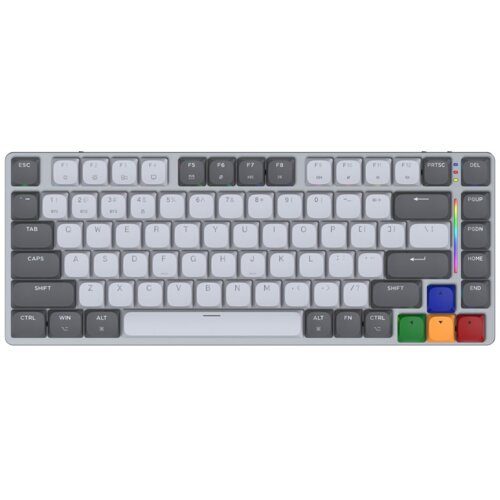 Fantech tastatura mehanička gaming MK915 rgb maxfit AIR83 wireless gray (brown switch) Cene