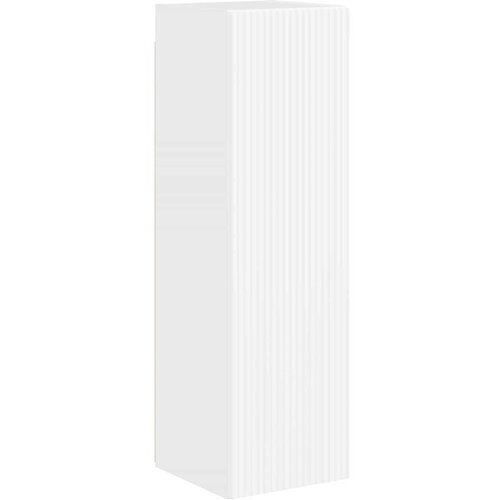 Komplet TV omaric 4 pcs Visok sijaj bela Konstruiran les - - Bela - 57.9 - 30 x 31 x 100 cm - 2025-vidaXL-Uvoz_2 Slike