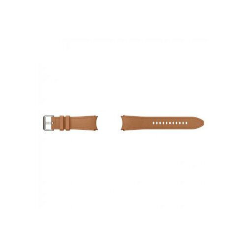 Samsung narukvica za galaxy watch 6,smeđa hib koža medium/large ( et-shr96-lde ) Slike