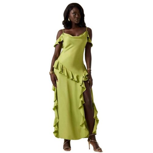 Guess zelena midi haljina Cene