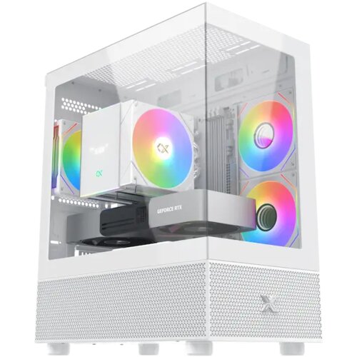 GOSU PC Namizni računalnik SAMURAI SHIRO A75F RTX56, Ryzen 5 7500F, RTX 5060 White, 32 GB RAM, 1 TB SSD, W11P, Gaming, (5000197711) Cene