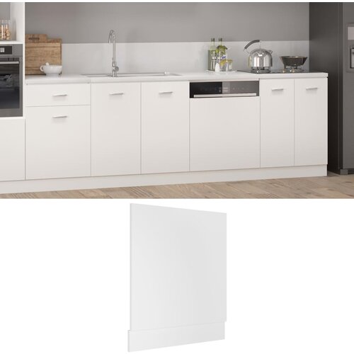 vidaXL Ploča za perilicu posuđa bijela 59,5 x 3 x 67 cm od iverice Cijene