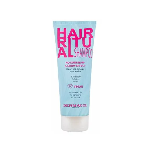 Dermacol hair ritual no dandruff & grow shampoo šampon proti prhljaju 250 ml za ženske