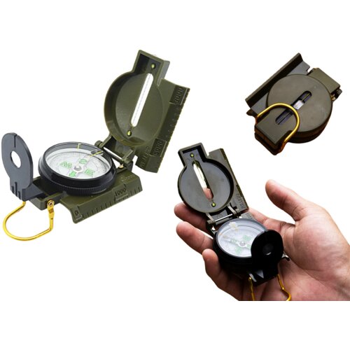  Tourist Compass Compass Measure Fluorescent Hands Aluminum Cijene