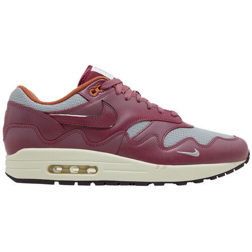 Nike Nizke superge Air Max 1 Patta Waves Rush Maroon (with Bracelet) Rdeča Cene