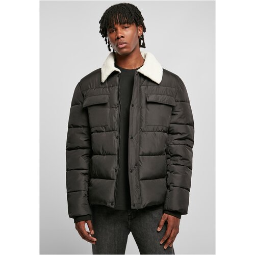 UC Men Sherpa Collar Padded Shirt Jacket black Cijene