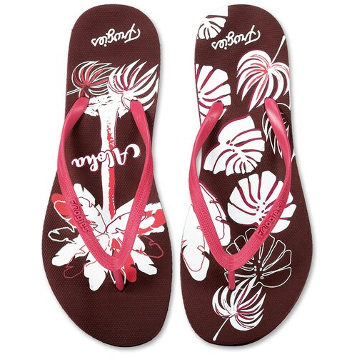 Frogies Women's flip-flops Tropic Leaves Slike