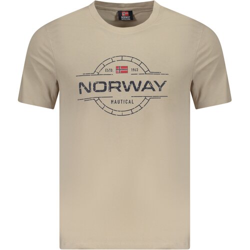 Norway 1963 MEN&amp;amp;#39;S SHORT SLEEVE T-SHIRT BEIGE Slike