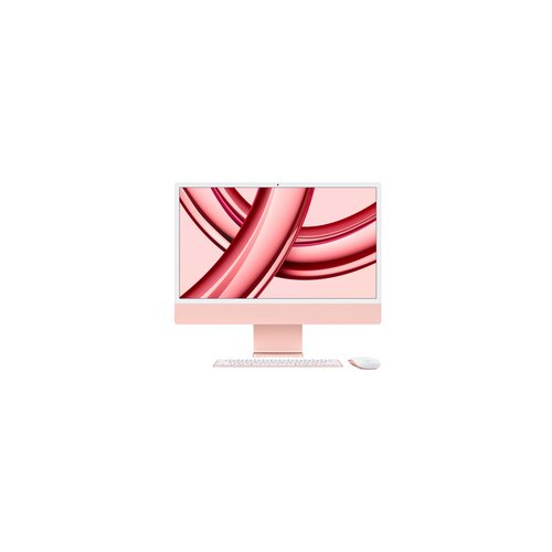 Apple imac, mqrd3ze/a, 24, M3, 8GB ram, 256GB, pink, all-in-one računar, int kbd Slike