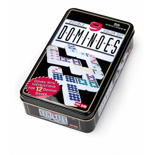 Domino v kovinski škatli 55kos, (20825251)