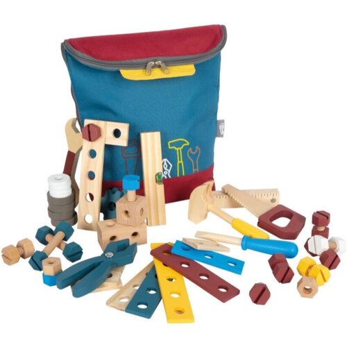 Small Foot Workshop Tool Backpack komplet igrač iz lesa 3 y+ 1 kos Cene