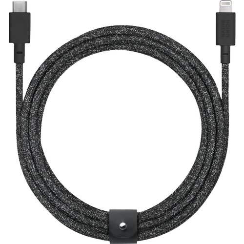 NATIVE UNION Belt Cable USB-C to Lightning 3m Cosmos Black Cijene