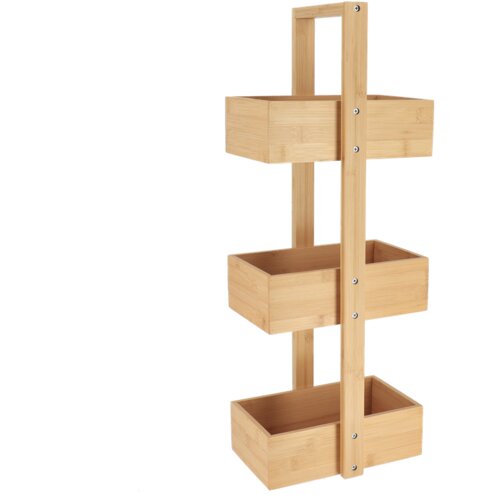 Tendance STALAK 3 POLICE 25X18X66CM, BAMBUS/MDF Cijene
