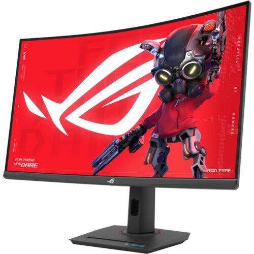 Asus Strix XG32WCS ukrivljen gaming monitor - 80cm (32&amp;quot;/31.5&amp;quot; vidno), QHD (2560 x 1440), Fast VA, 1500R, 180Hz (nad 144Hz), 1ms (GTG), USB Type-C, FreeSync, HDR - 90LM0AC0-B01970 Slike