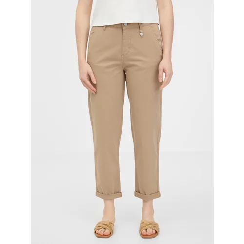 Orsay Beige Women's Trousers - Ladies