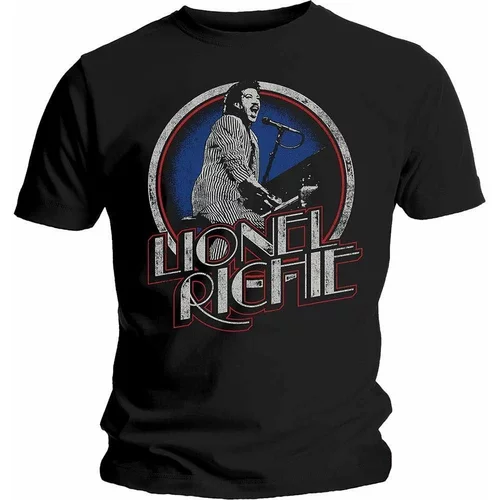 Lionel Richie majica Logo 2XL Črna