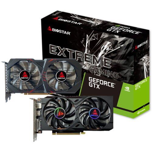 Biostar VGA 1660 Ti 6GB 6GB GDDR6, 192-bit, 1x DVI, 1x DP, 1x HDMI Cijene