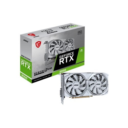 MSI Graphics Card RTX3050 VENTUS 2X XS OC WHITE 8GB GDDR6 HDMI DVI DP Cijene