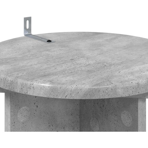  Stalak za biljke 2 pcs Betonska siva 29,5 x 29,5 x 60 cm Slike