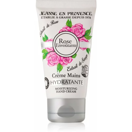 Jeanne en Provence Rose Envoûtante vlažilna krema za roke 75 ml