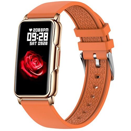 Moye kronos fit buddy smart band - oranžne barve Cene