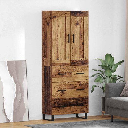  Highboard 2 kom. Staro drvo 69,5 x 34 x 180 cm Cijene