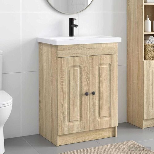  Set namještaja za kupaonicu Hrast sonoma 78,5 x 37,5 x 81 cm Cene